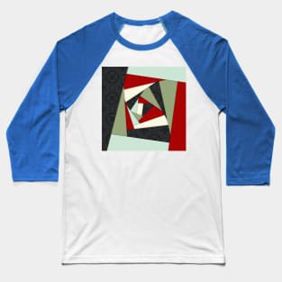 Geometric Layers Baseball T-Shirt